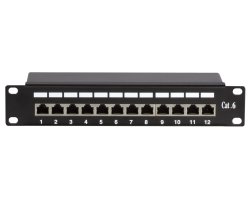 DSIT Patchpanel 10 12-fach FTP CAT 6 - Zubeh�r Netzwerk - 12-Port