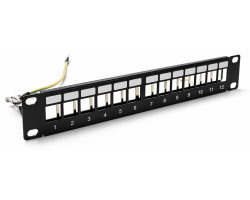 DSIT 10 STP Keystone Patchpanel - DS10-Patch-12STP - Zubeh�r Netzwerk