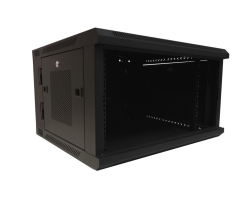 DSIT Netzwerkschrank schwenkbarer Wandschrank mit Glast�r und perforierten - Rack