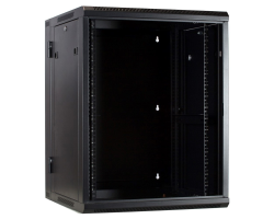 DSIT Serverschrank wendbares Wandgeh�use mit Glast�r BxTxH 600 x - Wandgeh�use