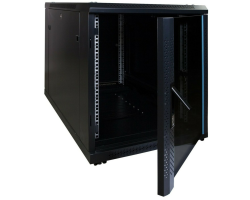 DSIT kleiner Serverschrank mit Glast�r BxTxH 600 x 1000 - Rack