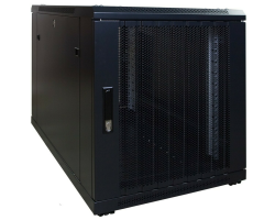 DSIT kleiner Serverschrank mit perforierter Frontt�r BxTxH 600 x 1000 - Rack