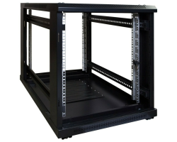 DSIT kleiner Serverschrank mit perforierter Frontt�r BxTxH 600 x 1000 - Rack