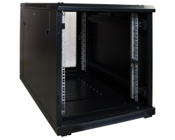 DSIT kleiner Serverschrank mit perforierter Frontt�r BxTxH 600 x 1000 - Rack