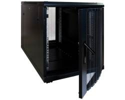 DSIT kleiner Serverschrank mit perforierter Frontt�r BxTxH 600 x 1000 - Rack