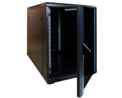DSIT kleiner Serverschrank mit Glast�r BxTxH 600 x 1000 - Rack