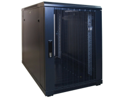 DSIT kleiner Serverschrank mit perforierter Frontt�r BxTxH 600 x 1000 860