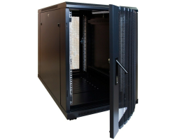 DSIT kleiner Serverschrank mit perforierter Frontt�r BxTxH 600 x 1000 860