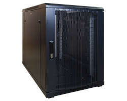 DSIT kleiner Serverschrank mit perforierter Frontt�r BxTxH 600 x 1000 860