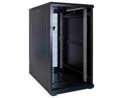 DSIT 19 Serverschrank mit perforierter Frontt�r BxTxH 600 x 1000 - Rack