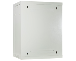 DSIT Serverschrank Wandgeh�use mit Glastuer Wei� BxTxH 600 x 450 - Wandgeh�use