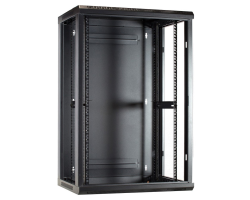 DSIT Serverschrank Wandgeh�use mit Glast�r BxTxH 600 x 450 - Wandgeh�use