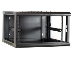 DSIT Serverschrank Wandgeh�use mit Glastuer nicht vormontiert BxTxH 600 x