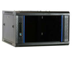 DSIT Serverschrank Wandgeh�use mit Glast�r BxTxH 600 x - Wandgeh�use