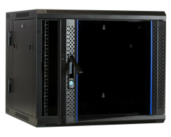 DSIT Serverschrank wendbares Wandgeh�use mit Glast�r BxTxH 600 x - Wandgeh�use