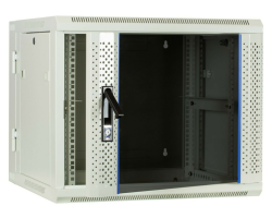 DSIT Serverschrank wendbares Wandgeh�use mit Glastuer Wei� BxTxH 600 x - Wandgeh�use