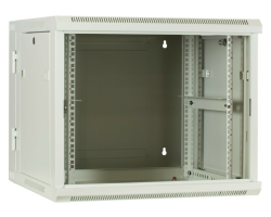 DSIT Serverschrank wendbares Wandgeh�use mit Glastuer Wei� BxTxH 600 x - Wandgeh�use