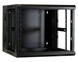 DSIT Serverschrank wendbares Wandgeh�use mit Glast�r und perforierten Seitenw�nden - Wandgeh�use