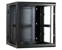 DSIT Serverschrank wendbares Wandgeh�use mit Glast�r BxTxH 600 x - Wandgeh�use