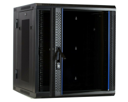 DSIT Serverschrank wendbares Wandgeh�use mit Glast�r und perforierten Seitenw�nden - Wandgeh�use