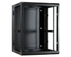 DSIT Serverschrank wendbares Wandgeh�use mit Glast�r BxTxH 600 x - Wandgeh�use