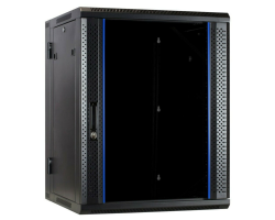 DSIT Serverschrank wendbares Wandgeh�use mit Glast�r BxTxH 600 x - Wandgeh�use