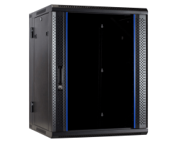 DSIT Serverschrank wendbares Wandgeh�use mit Glast�r BxTxH 600 x - Wandgeh�use