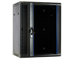DSIT Serverschrank Wandgeh�use mit Glast�r BxTxH 600 x - Wandgeh�use