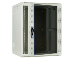 DSIT Serverschrank wendbares Wandgeh�use mit Glastuer Wei� BxTxH 600 x - Wandgeh�use