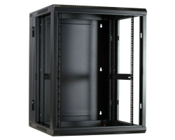 DSIT Serverschrank wendbares Wandgeh�use mit Glast�r und perforierten Seitenw�nden - Wandgeh�use