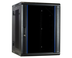 DSIT Serverschrank wendbares Wandgeh�use mit Glast�r und perforierten Seitenw�nden - Wandgeh�use