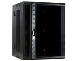 DSIT Serverschrank wendbares Wandgeh�use mit Glast�r und perforierten Seitenw�nden - Wandgeh�use