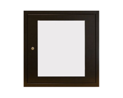 DSIT 3HE Wandschrank mit Glast�r 185mm tief