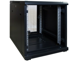 DSIT kleiner Serverschrank mit perforierter Frontt�r BxTxH 600 x 800 - Rack