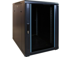 DSIT kleiner Serverschrank mit Glast�r BxTxH 600x600x860mm - Rack