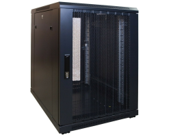 DSIT kleiner Serverschrank mit perforierter Frontt�r BxTxH 600 x 800 - Rack