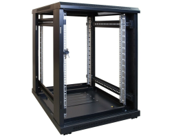 DSIT kleiner Serverschrank mit perforierter Frontt�r BxTxH 600 x 860 - Rack