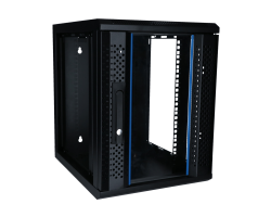 DSIT 10 Serverschrank mit Glastuer BxTxH 370x450x486mm - Rack