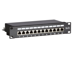 DSIT Patchpanel 10 12-fach FTP CAT 5e - Zubeh�r Netzwerk - 12-Port