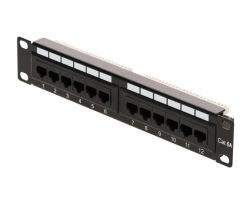 DSIT Patchpanel 10 12-fach UTP CAT 6a DS-10Patch6a-12UTP - Zubeh�r Netzwerk - 12-Port