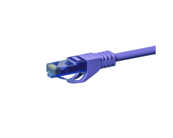 DSIT CAT6a Netzwerkkabel 100% Kupfer - U/UTP - - Violett - Netzwerk - CAT 6a