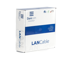 DSIT CAT7 s/FTP Starrleiter - LSZH Dca - Verlegekabel - CAT 7 cable/RJ45 plug