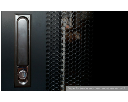 DSIT 19 Serverschrank mit perforierter Frontt�r BxTxH 600 x 1200 - Rack