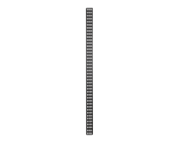 DSIT vertikale Kabelf�hrungsleiste - 30 cm breit