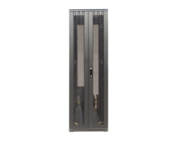 DSIT 19 Serverschrank mit perforierter Doppelfl�geltueren vorne und hinten BxTxH - Rack
