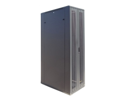 DSIT 19 Serverschrank mit perforierter Doppelfl�geltueren vorne und hinten BxTxH - Rack