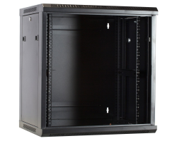DSIT Serverschrank Wandgeh�use mit Glast�r BxTxH 600 x 450 - Wandgeh�use