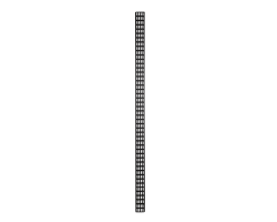 DSIT vertikale Kabelf�hrungsleiste - 30 cm breit