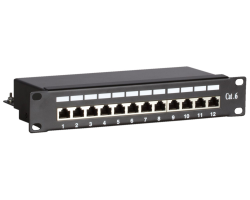 DSIT Patchpanel 10 12-fach FTP CAT 6 - Zubeh�r Netzwerk - 12-Port
