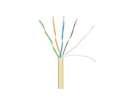 DSIT CAT6A 100% Kupfer S/FTP Starrleiter - LSZH Cca - CAT 6a - SFTP